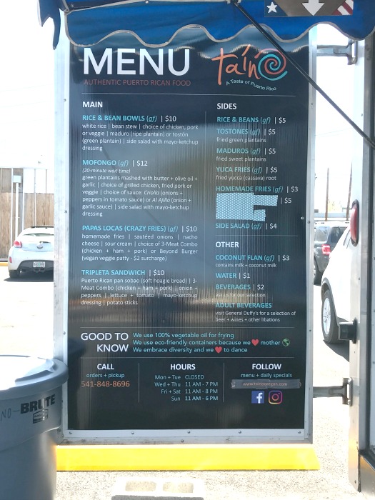 Taino food truck