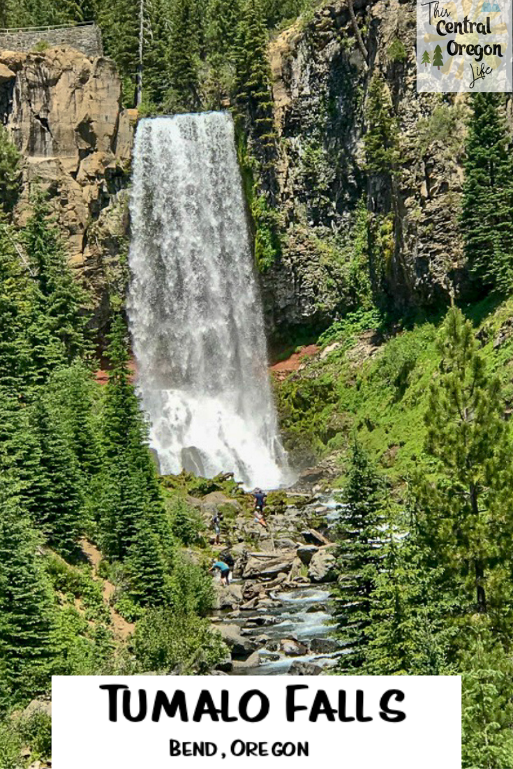 Tumalo Falls, Waterfall Bend Oregon