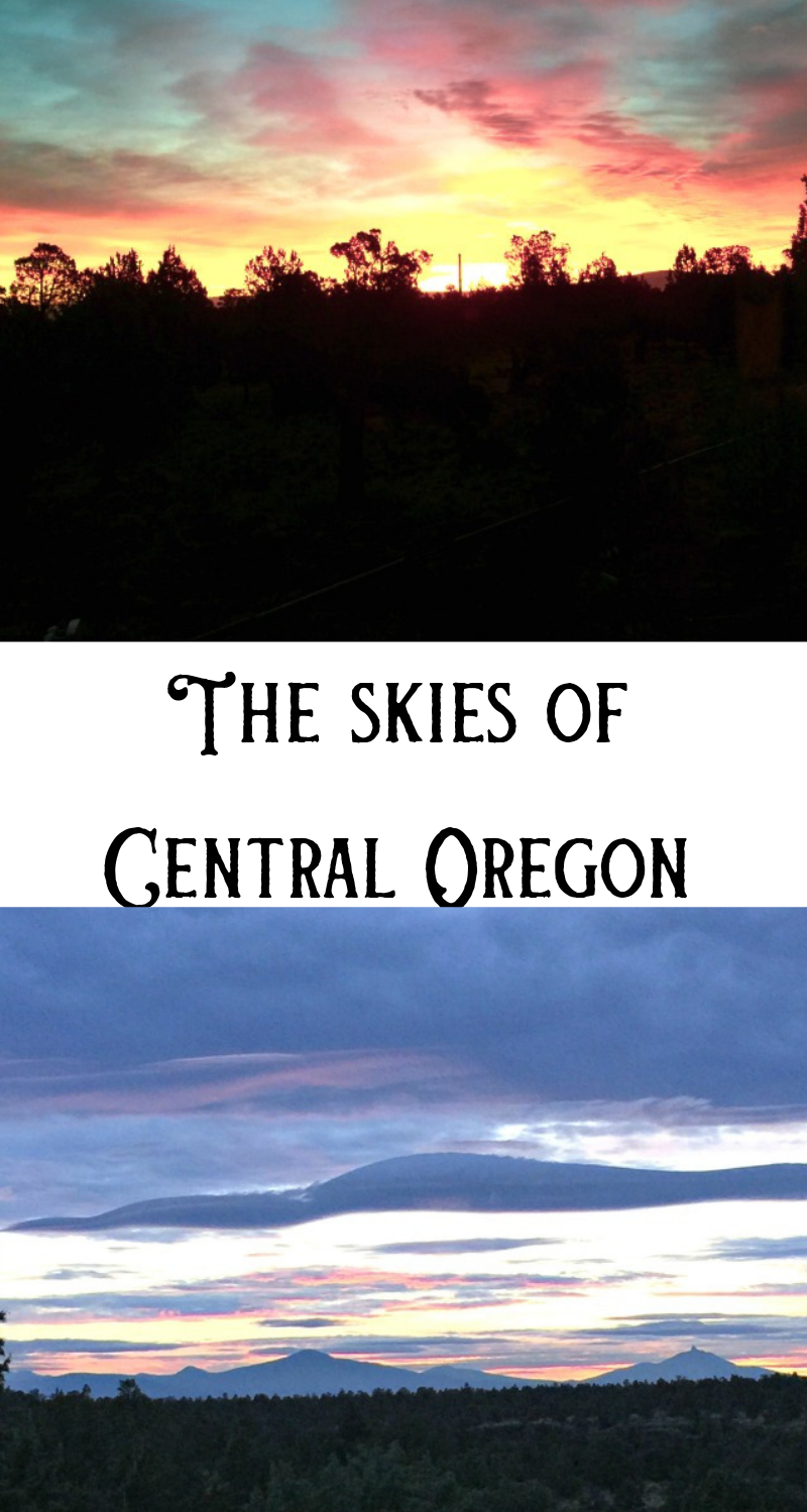 The stunning skies of central oregon